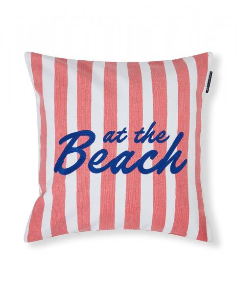 Lexington Printed Stripe Summer Oragnic Kissenbezug