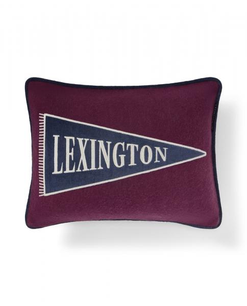 Lexington Kissenbezug Flag Logo Wool Mix Patch 
