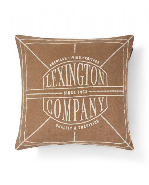 Lexington Kissenbezug Logo Wasched Organic Cotton 
