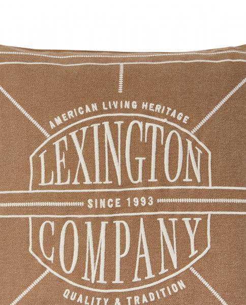 Lexington Kissenbezug Logo Wasched Organic Cotton 