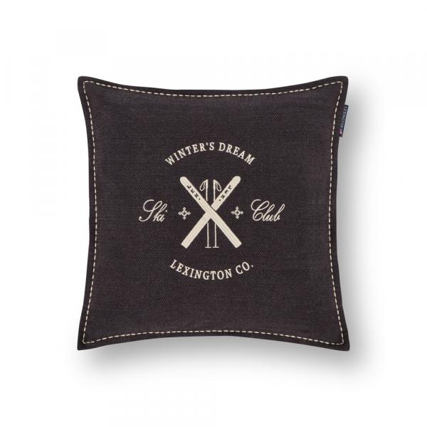 Lexington Kissenhülle, Lexington Ski Club, Lexington Tweed, Lexington Winter, Ski Club Kissen, Ski Deko, Kissenhülle Tweed, Tweed Kissenbezug, Kissenhülle Bio-Baumwolle, Organic Cotton Kissen, Winterkissen, Skihütte Deko, Chalet Deko, Hüttendeko,