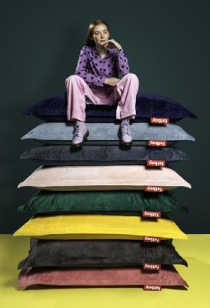 Fatboy Original Slim Velvet Mood, Stapel, Schick, Wohlfuelen