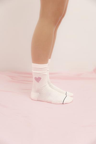 ooley Socken Sporty Glitter Love Lilac