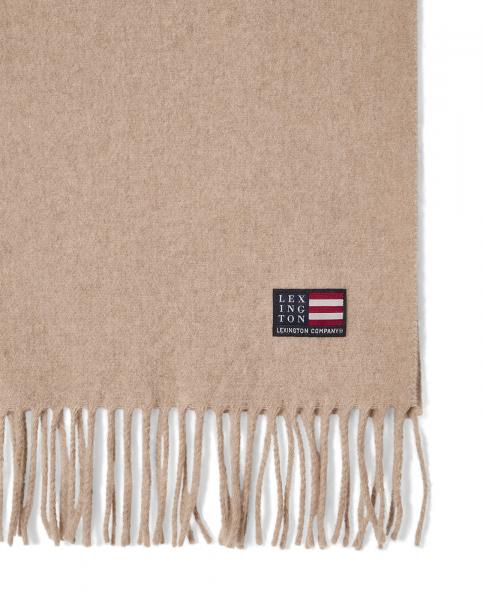 Lexington Recycled Wool Blend Scarf Camel