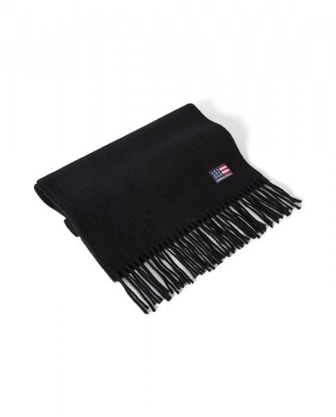 Lexington Recycled Wool Blend Scarf Black