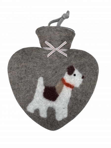 Dorothee Lehnen Herzwärmflasche Jacky- cashmere Dorothee Lehnen Herzwärmflasche Jacky- cashmere