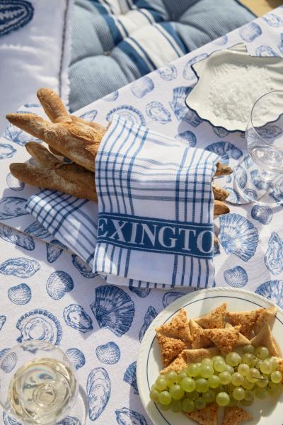 Lexington Stoffserviette Shell Printed Organic Cotton Napkin