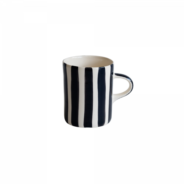 Musango Mugs Candy Strip Graphite Musango Mugs Candy Strip Graphite