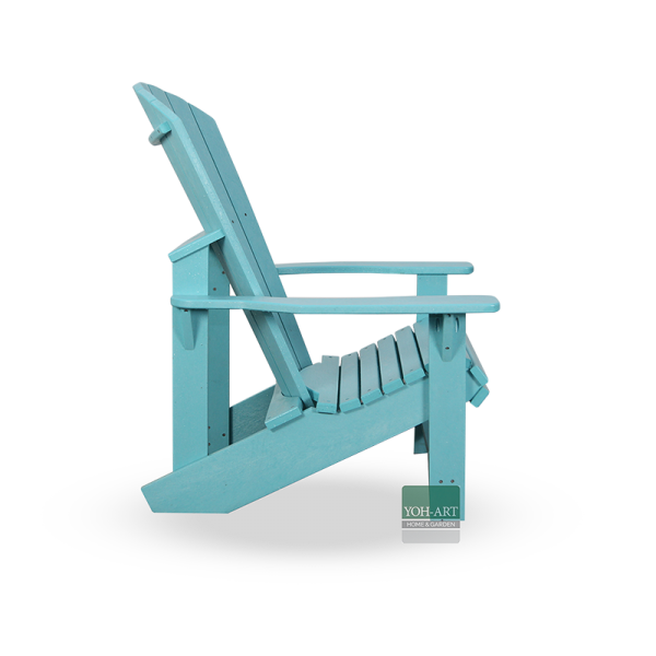 Adirondack Chair Aqua seitlich rechts Adirondack Chair Aqua seitlich rechts
