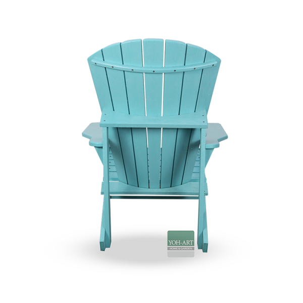 Adirondack Chair Aqua von hinten Adirondack Chair Aqua von hinten
