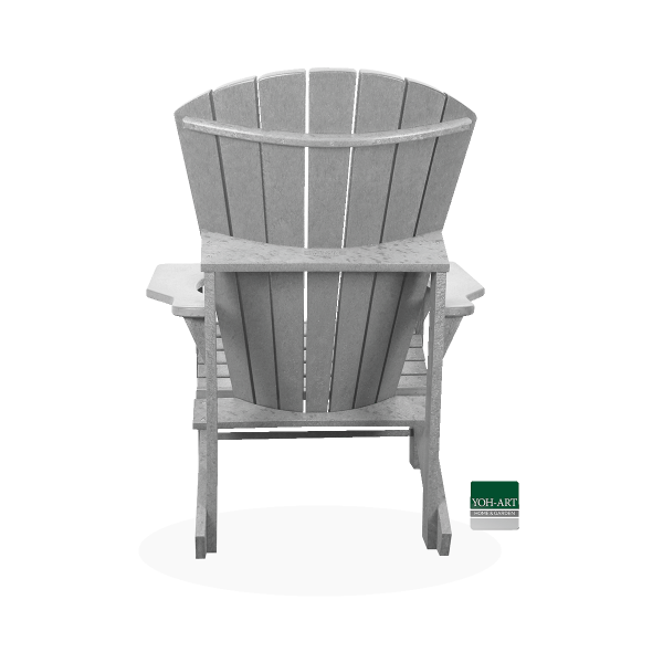 Adirondack Canadian Chair in Light Grey Adirondack Canadian Chair in Light Grey