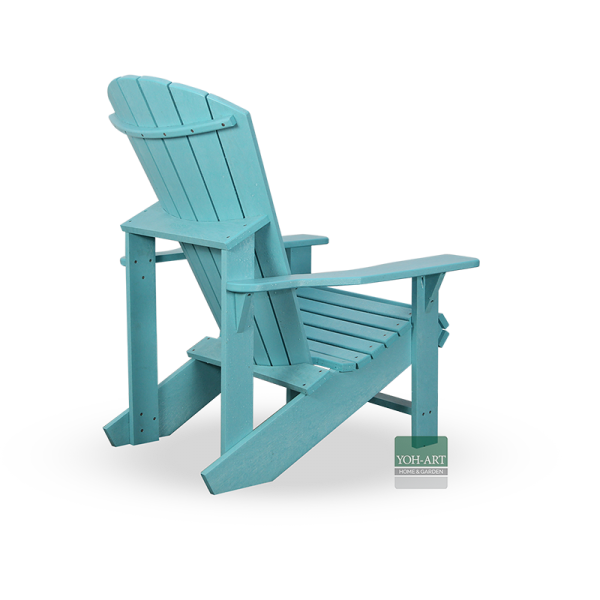 Adirondack Stuhl Chair Aqua hinten schräg Adirondack Stuhl Chair Aqua hinten schräg