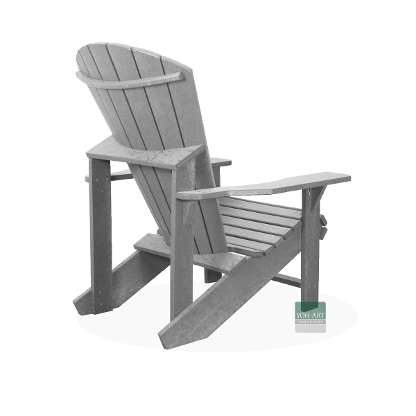 Adirondack Deckchair in Light Grey Adirondack Deckchair in Light Grey