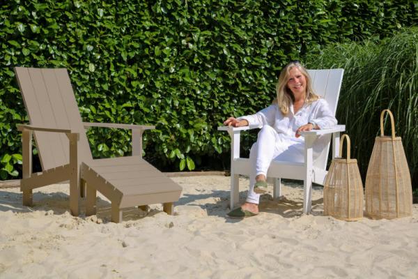 Adirondack Chair Coast Set Beige Adirondack Chair Coast Set Beige