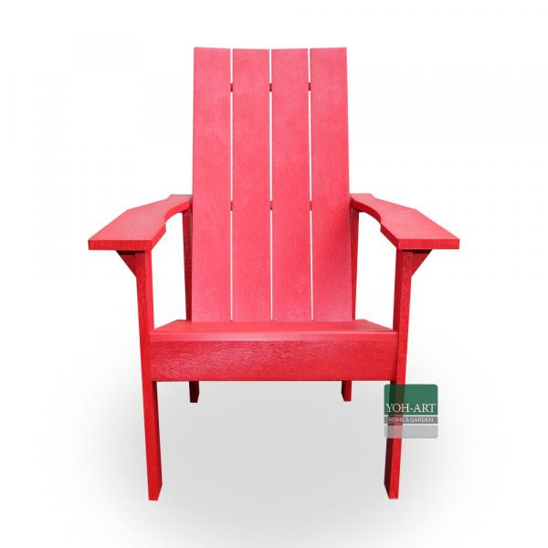 Adirondack Chair Coast Set aus Kanada in Red Adirondack Chair Coast Set aus Kanada in Red