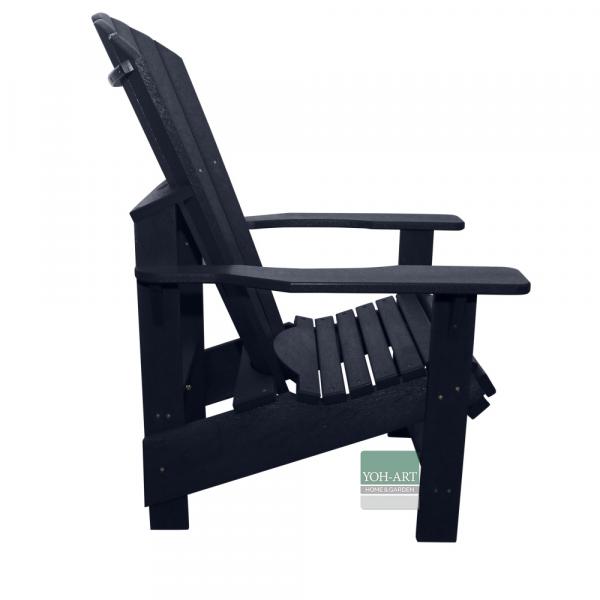 Adirondack Chair Comfort Kanadischer Chair Black Adirondack Chair Comfort Kanadischer Chair Black