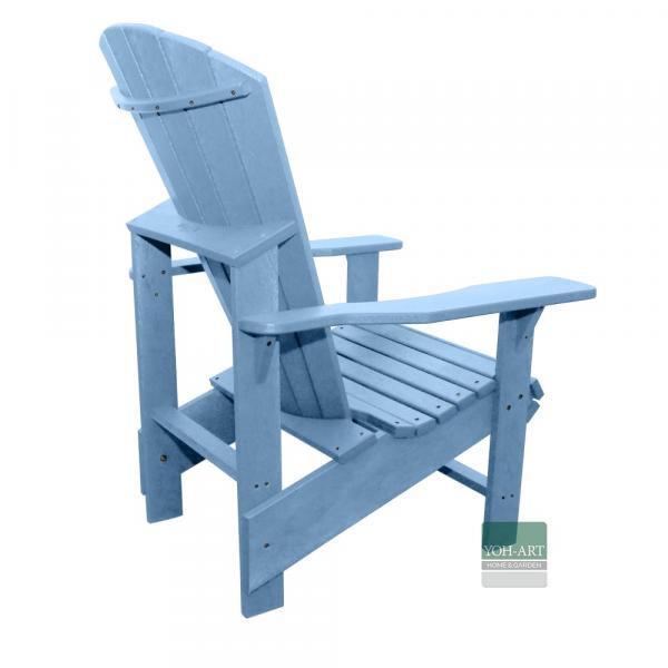 Adirondack Chair Club Canadian Deckchair Sky Blue