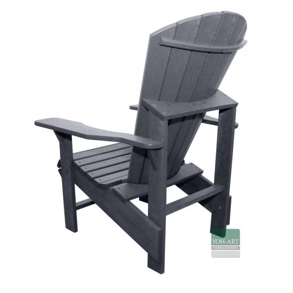 Adirondack Chair Club Canadian Deckchair Slate Grey