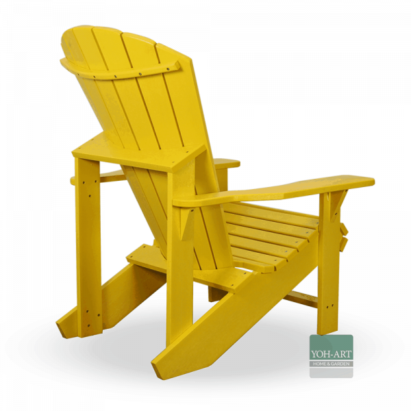 Adirondack Kanadischer Classic Deckchair Yellow Adirondack Kanadischer Classic Deckchair Yellow