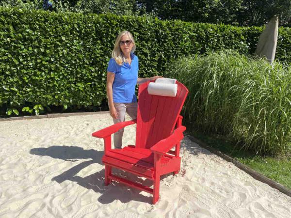 Adirondack Stuhl Kopfkissen Beluga beige, Mood, Sommer, Sonne, Adirondack Stuhl Kopfkissen Beluga beige, Mood, Sommer, Sonne,