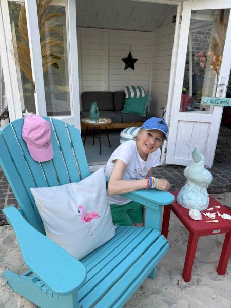 Original Adirondack Chair USA Classic Relax in Türkis.