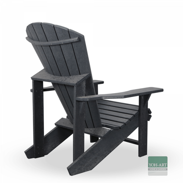 Adirondack Kanadischer Sessel Deckchair Classic Slate Grey