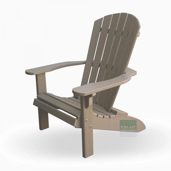 Adirondack Chair USA Classic Beige, modern, trendig