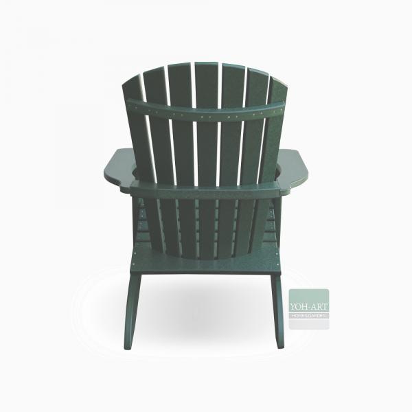 Adirondack Chair USA Classic Green, Rueckseite