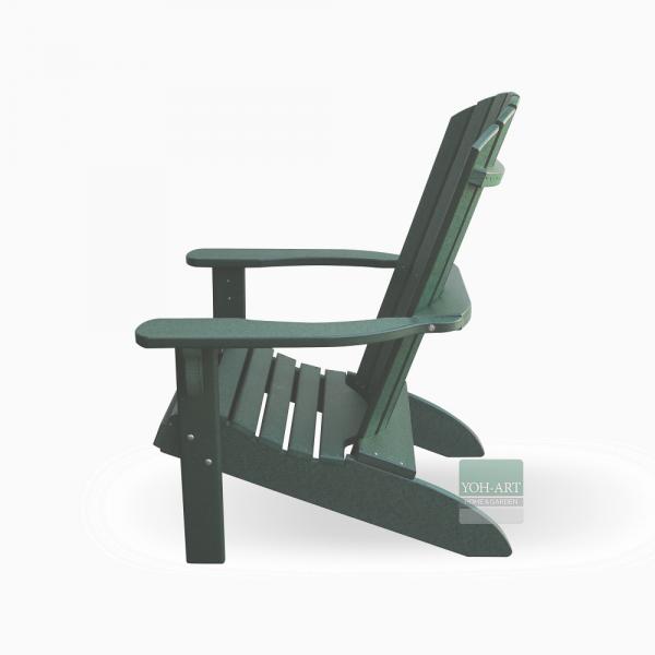 Adirondack Chair USA Classic Green, trendig, fein, schick