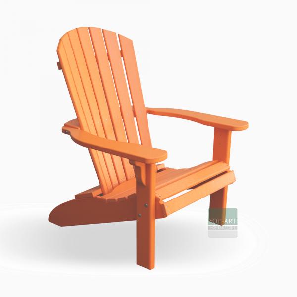 Adirondack Chair USA Classic Orange, Sommer, Sonne