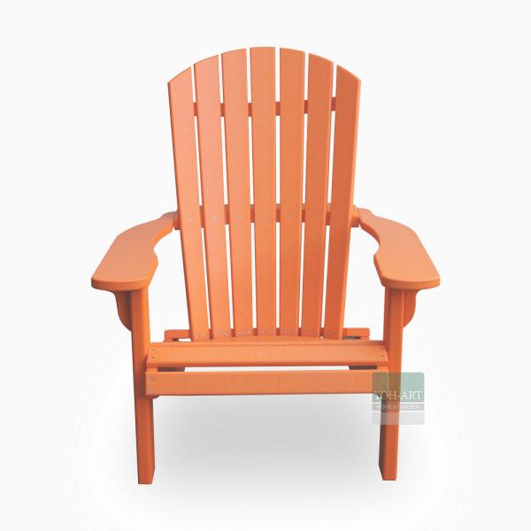 Adirondack Chair USA Classic Orange, Front