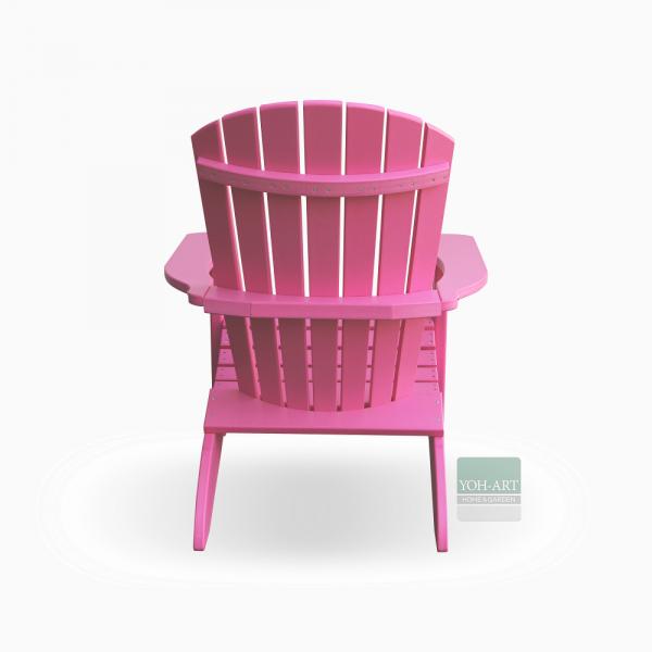 Adirondack Chair USA Classic Patriot Pink, Rueckseite