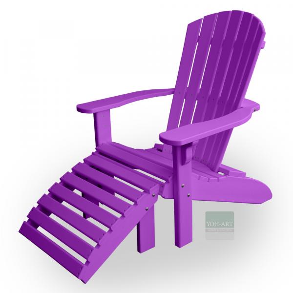 Adirondack Chair USA Classic Purple