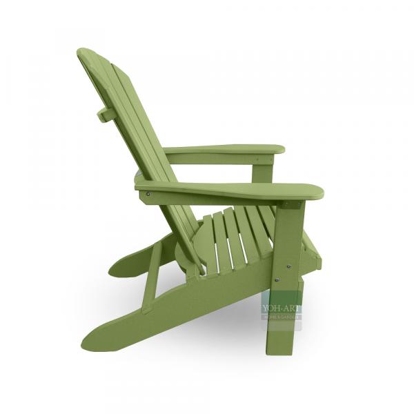 Adirondack Chair USA Classic Relax Kiwi Seitenansicht rechts – moderner Adirondack Gartenstuhl