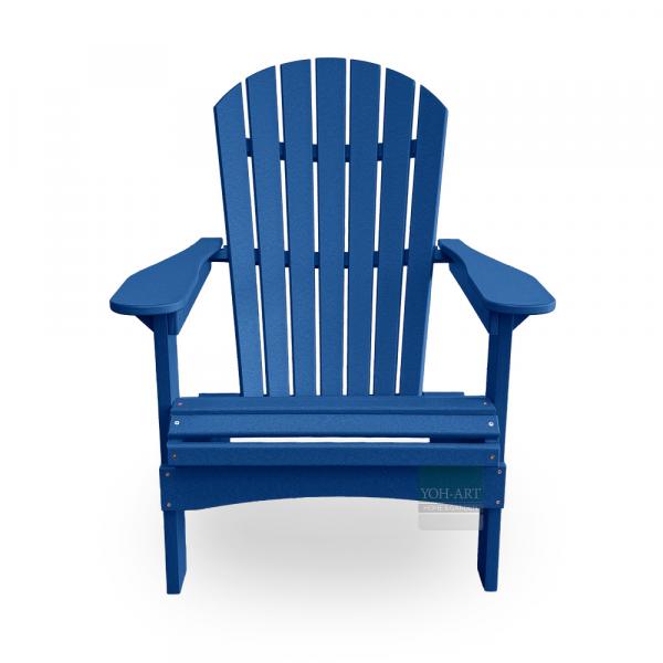 Adirondack Chair USA Classic Relax Pacific Blue als langlebiger Outdoor Relaxstuhl für Garten und Balkon