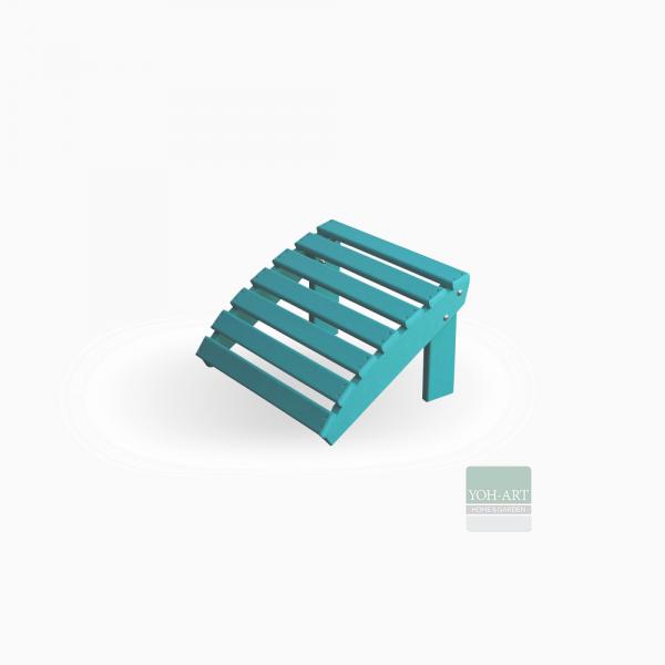 Adirondack Chair USA Classic Turquoise, Fussteil Adirondack Chair USA Classic Turquoise, Fussteil