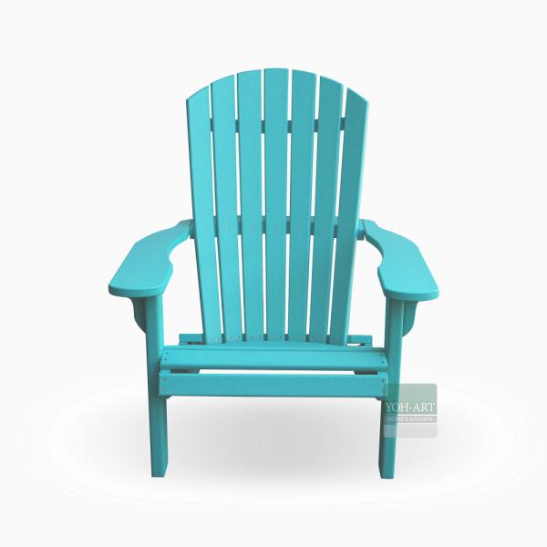 Adirondack Chair USA Classic Turquoise, Front Adirondack Chair USA Classic Turquoise, Front