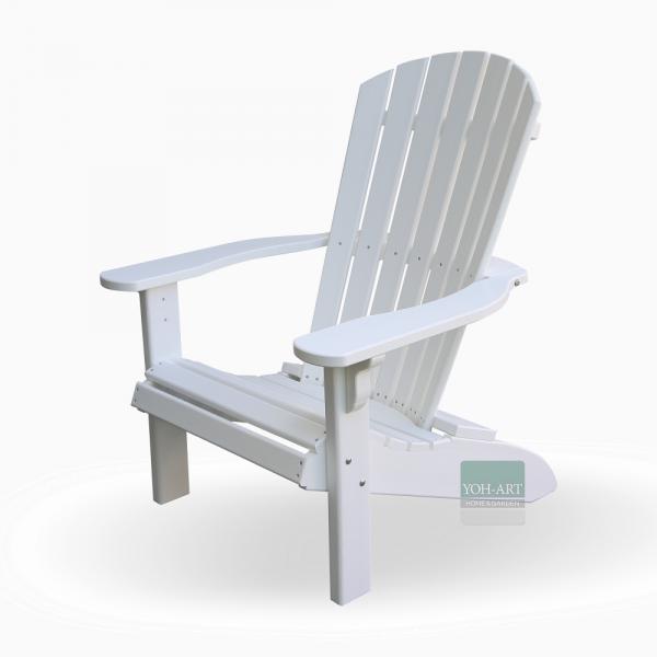 Adirondack Chair USA Classic White, schick
