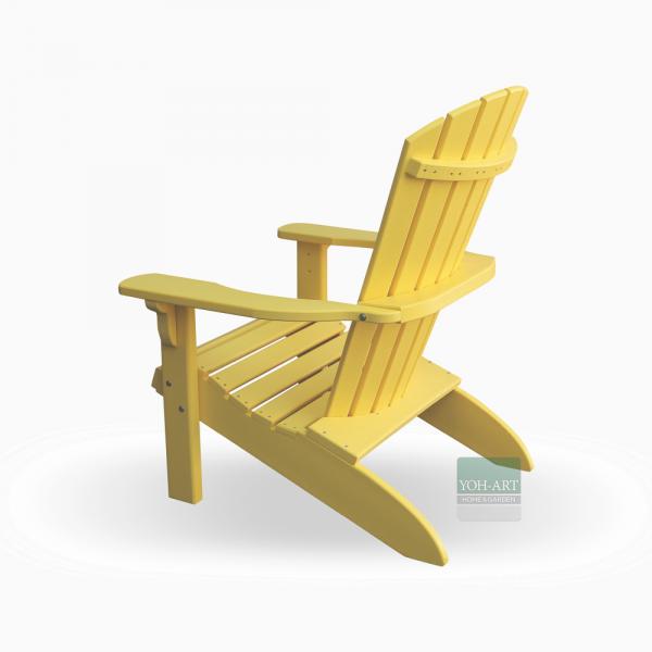 Adirondack Chair USA Classic Yellow, Garten, schick, Outdoor