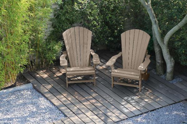 Adirondack Stuhl Classic Kanadischer Relaxsessel Beige Adirondack Stuhl Classic Kanadischer Relaxsessel Beige