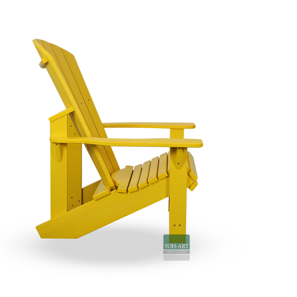 Adirondack Kanadischer Classic Deckchair Yellow Adirondack Kanadischer Classic Deckchair Yellow