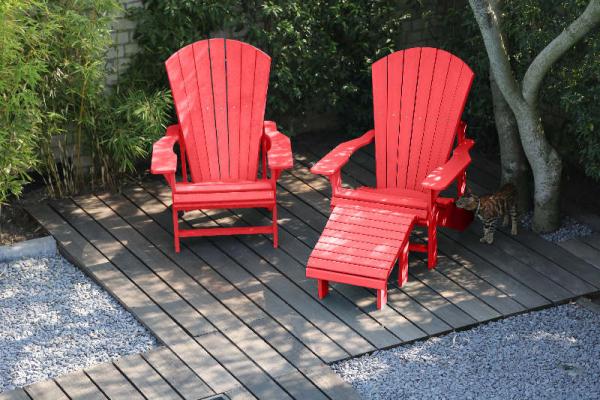 Adirondack Chair Classic aus Kanada Red