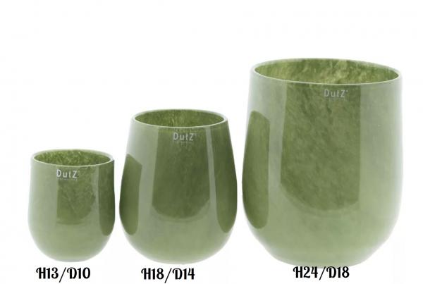 DutZ Vase Barrel Olivegreen