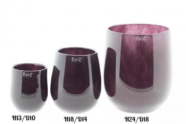 DutZ Vase Barrel Plum