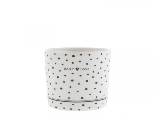 Bastion Collection Becher Daily Love in grey , schick, schoen, herzlich Bastion Collection Becher Daily Love in grey , schick, schoen, herzlich