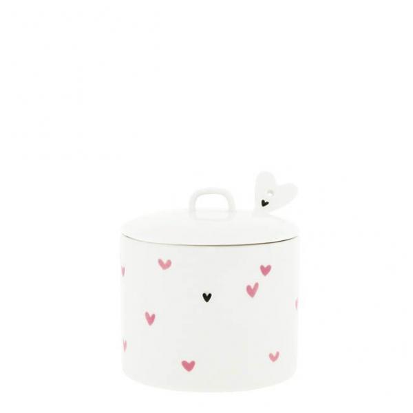 Zuckerdose, herzen, schoen, pink