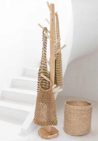 The Boho Fringe Basket - Natural White, Mood, Dekoration