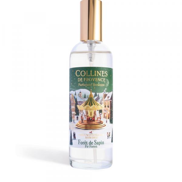 Collines de Provence Raumspray, Raumspray Tannenwald, Raumduft Tannenwald, Raumspray 100 ml, Raumspray Weihnachten, Weihnachtsduft Raumspray