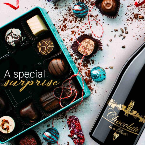 Chocolate in a Bottle 0,75 Liter – Exklusiver Chardonnay als Geschenk für Genießer