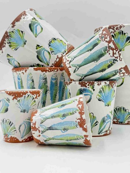 Citronella Outdoor Duftkerze Brisa Blanca del Oceano stapel